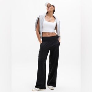 Athleta Venice‎ High Rise Wide Leg Pant Black